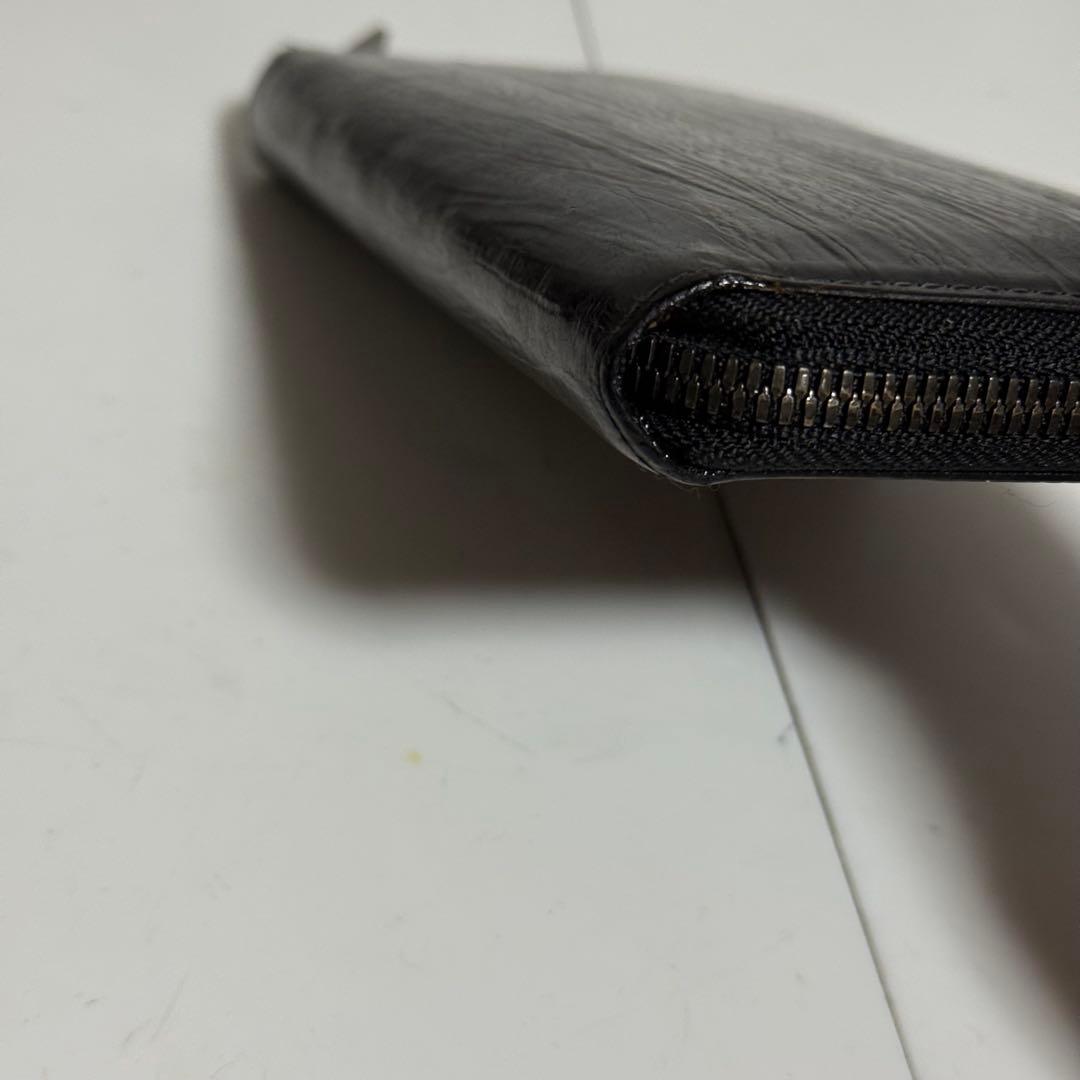 ココマイスター　ゴーストタウンシールドマシン　長財布　ブラック