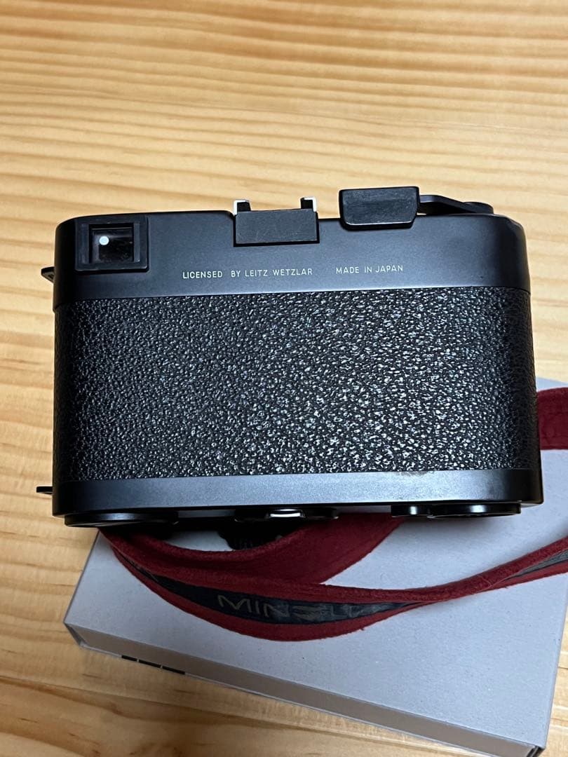 LEITZ minolta CL フィルムカメラ　オリジナルストラップ、ケース付