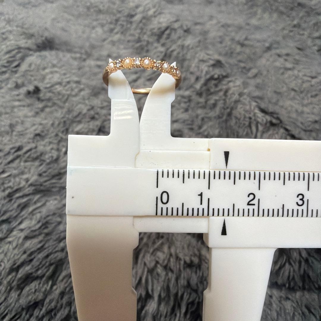 【最終価格】k10 ピンキーリング アガット？