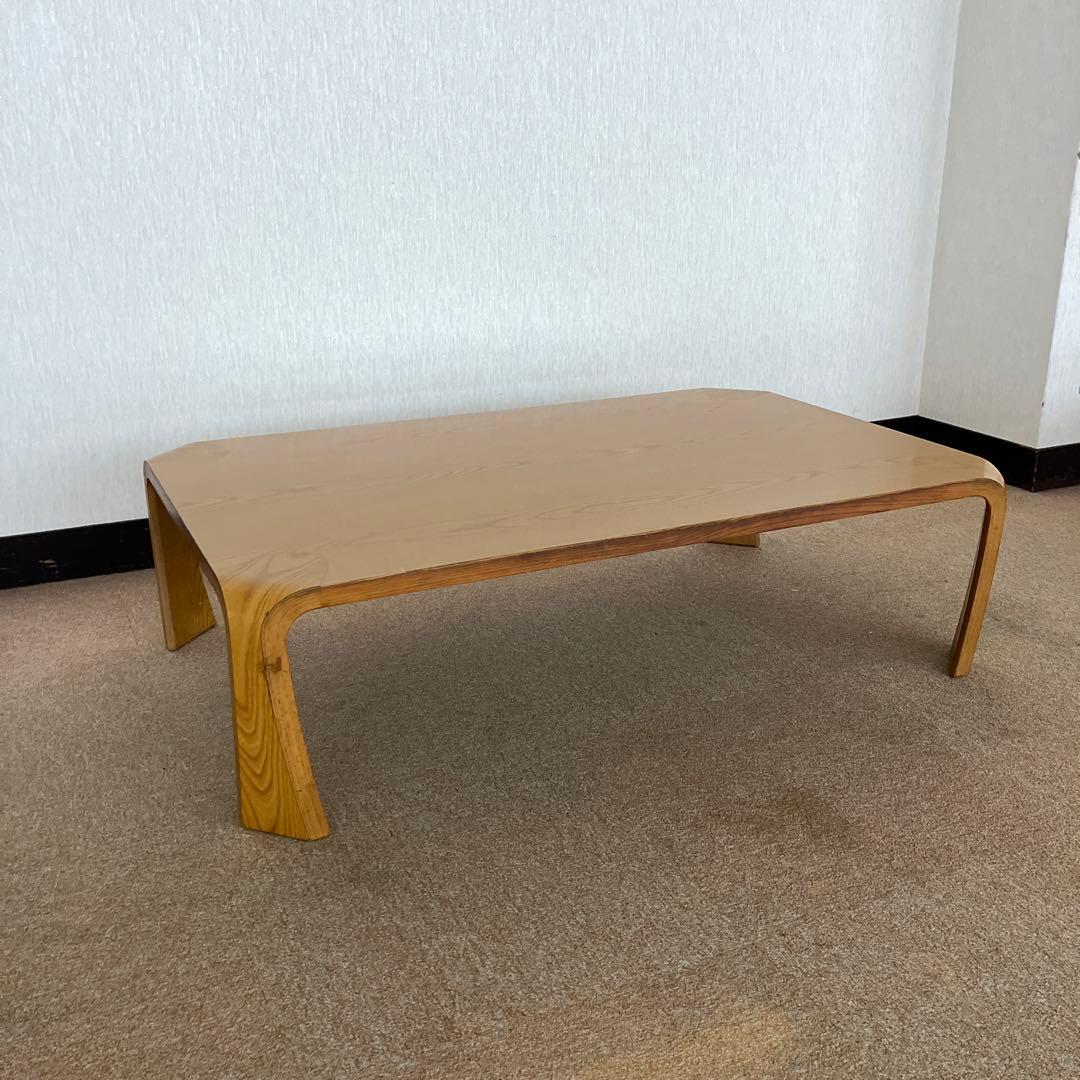 【送料込】天童木工　座卓　ローテーブル　乾三郎デザイン　②