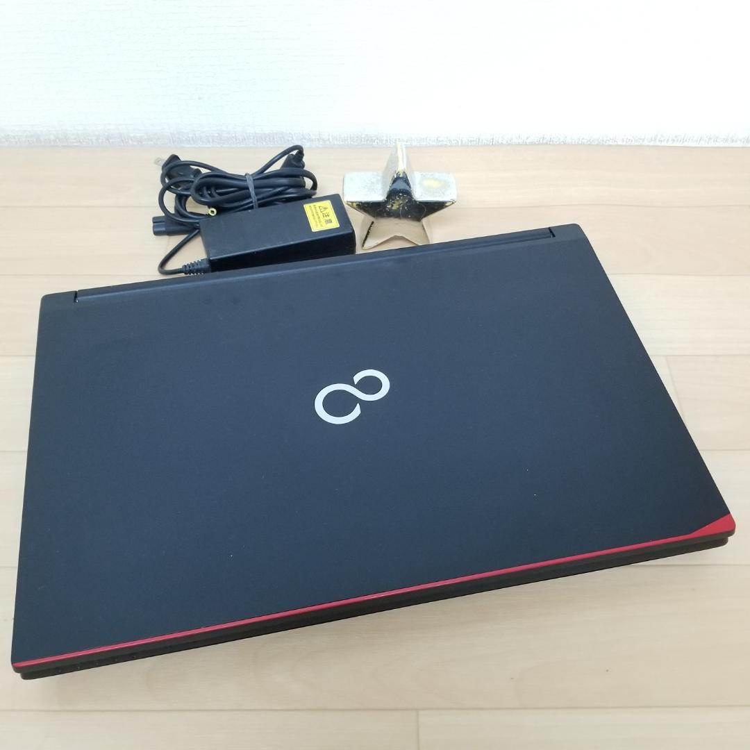 期間限定 DVD再生可 即使用可ノートPC FUJITSU(E0935)