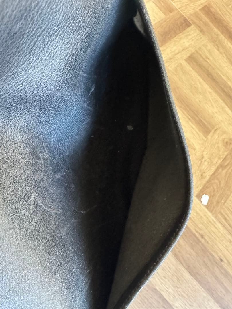 【OLD COACH】 レザー トートバッグ 古着 ビンテージ ブラック 本革