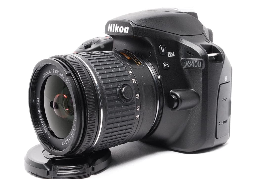 ショット数少なめ◆新品級◆Nikon D3400◆高性能AF-P◆一眼レフカメラ