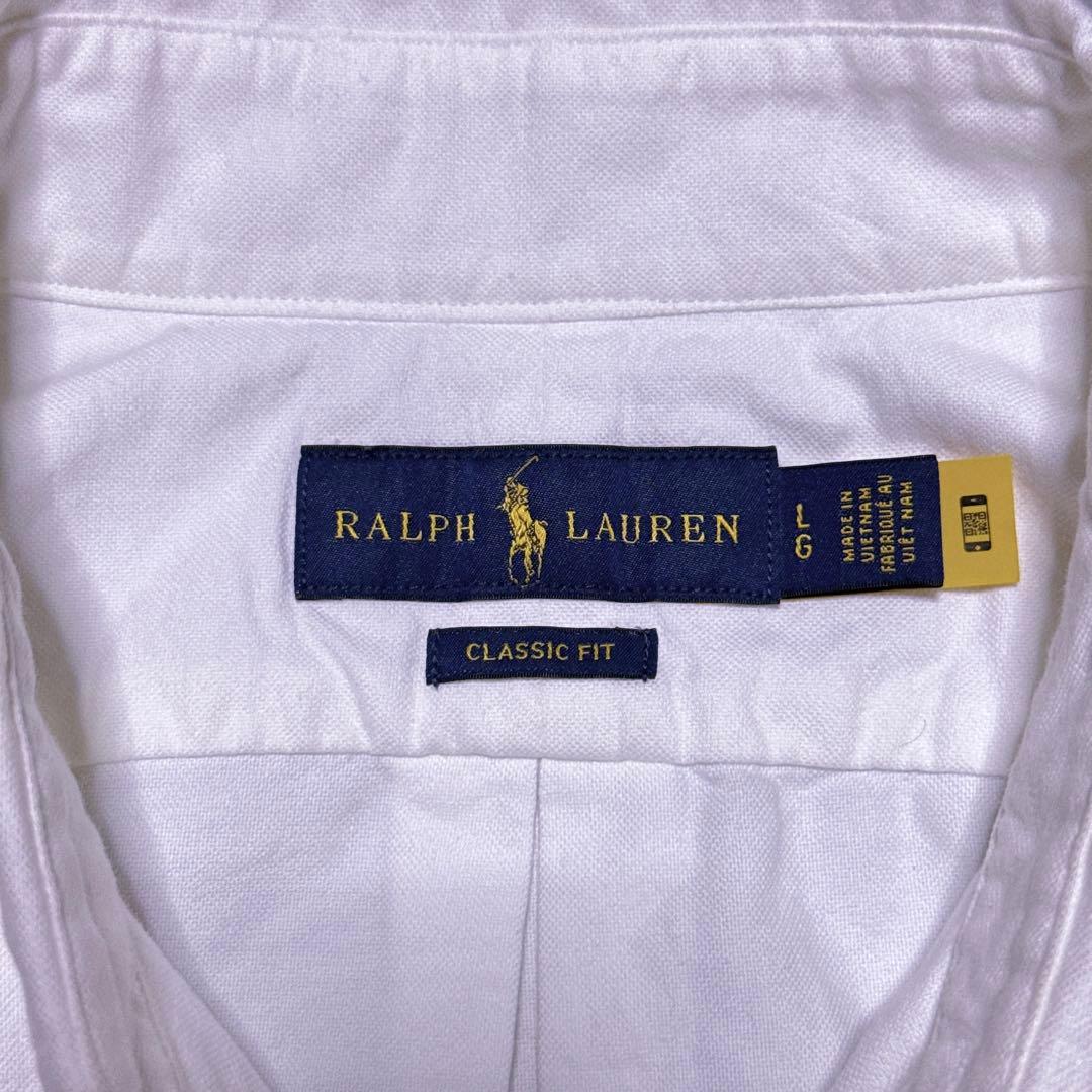 現行【未使用タグ付】ラルフローレン クラシック フィット 長袖 刺繍 XL