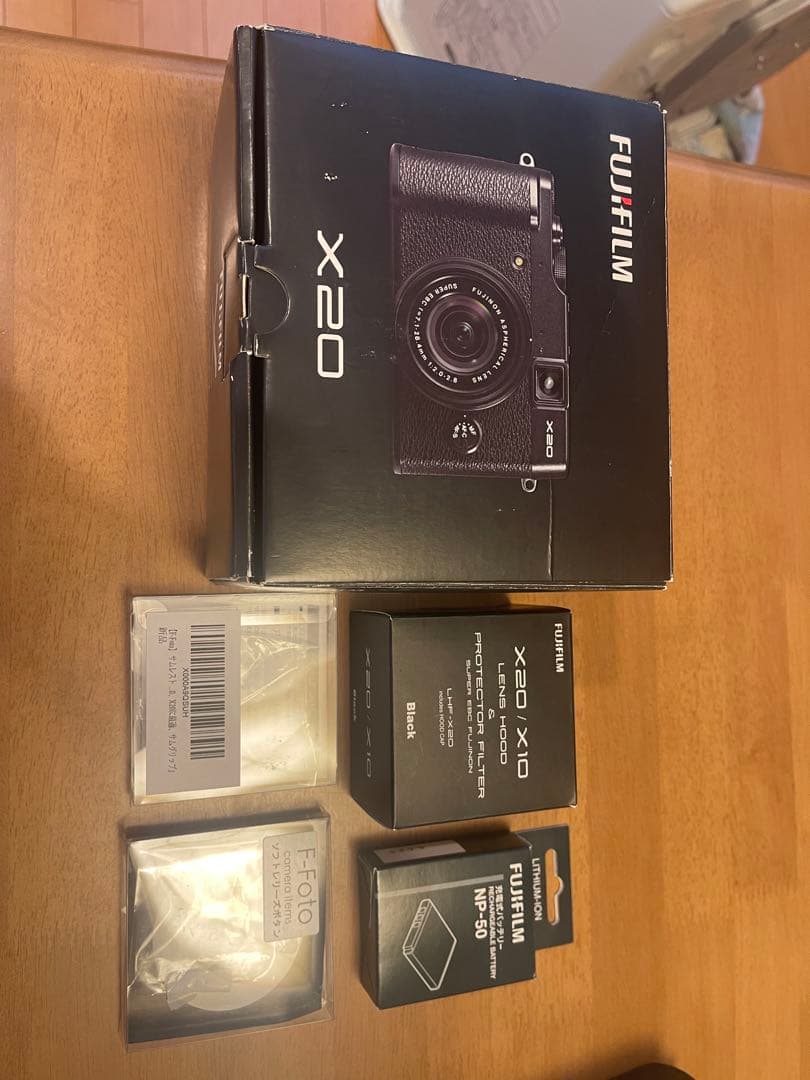 富士フイルム　Fujifilm X20 ブラック 本体　オプション多数　美品