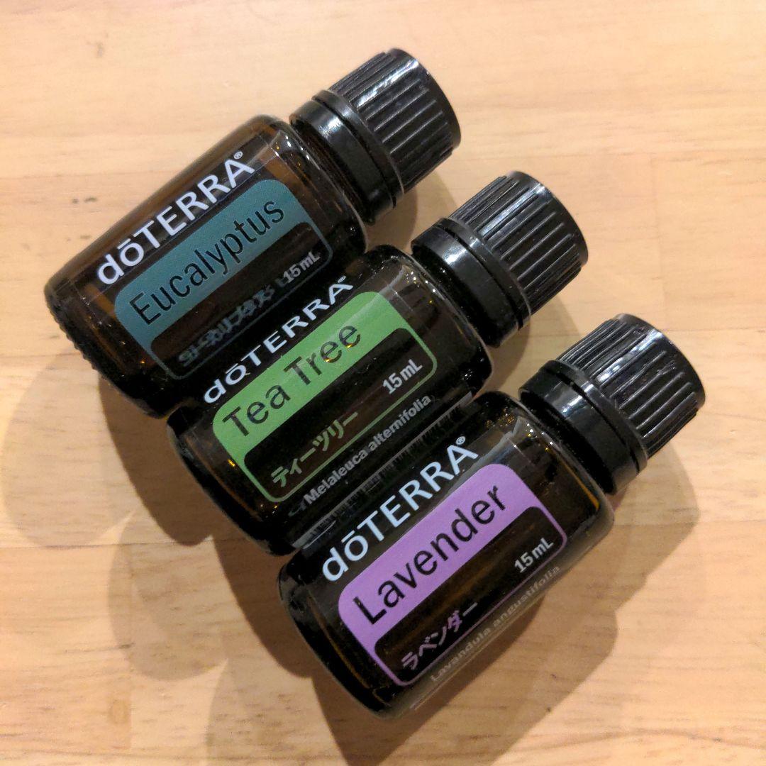 ドテラ　doTERRA　ユーカリプタス&ティーツリー&ラベンダー15ml 　新品