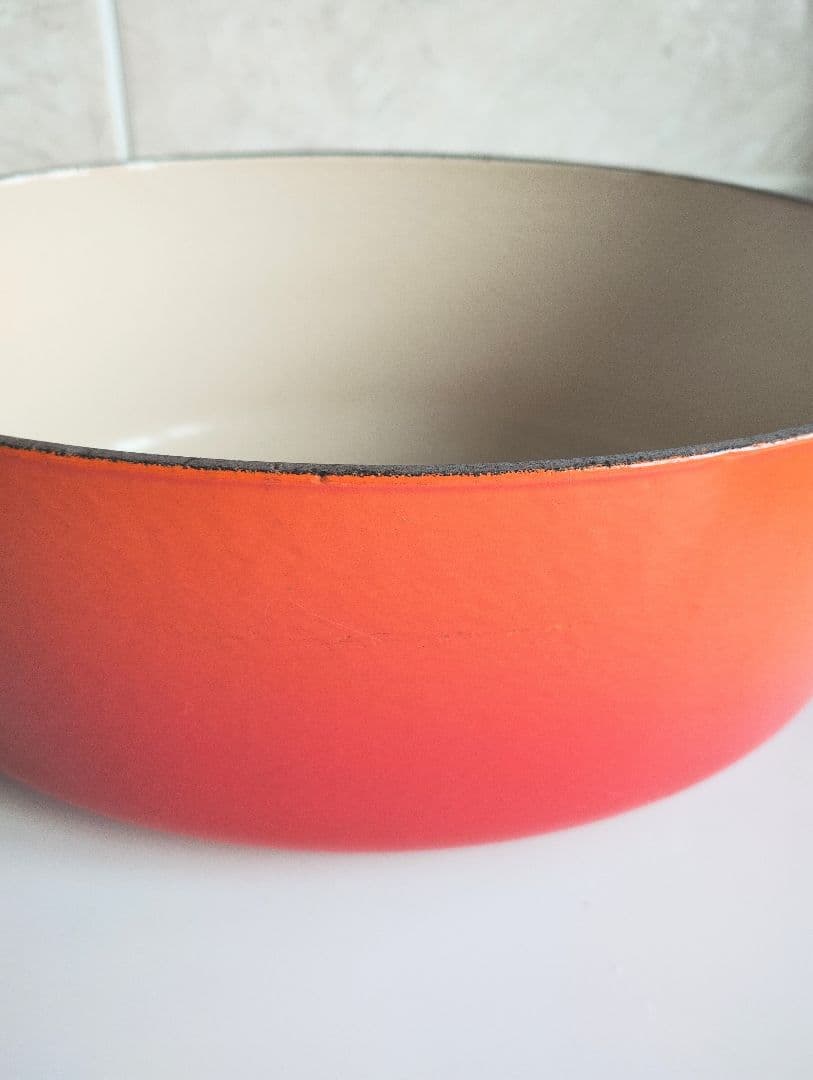 LE CREUSET オーバル鍋 27cm オレンジ