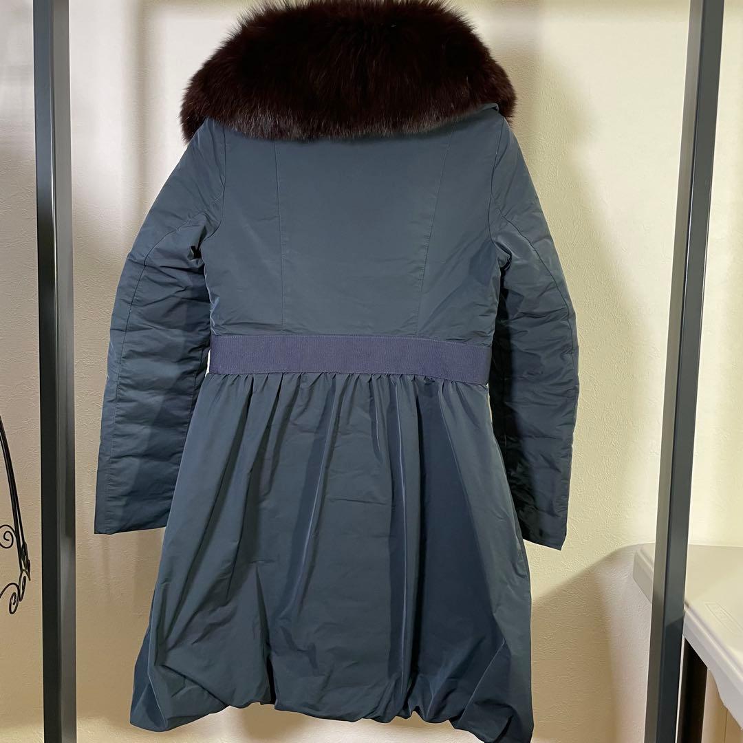 L*e様 TATRAS ASTEROID バルーンシルエット　ネイビー ロングダ