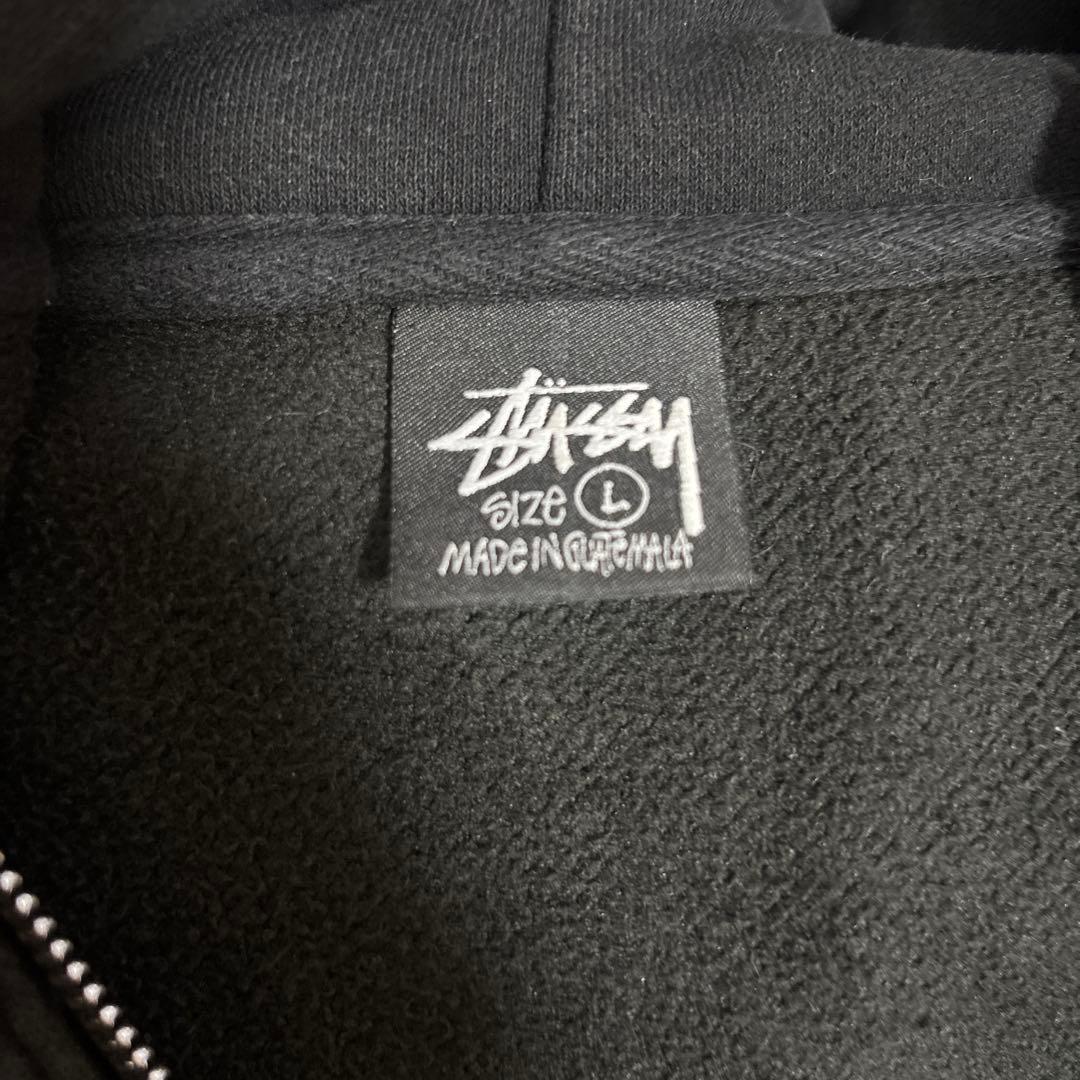 stussyジップパーカー