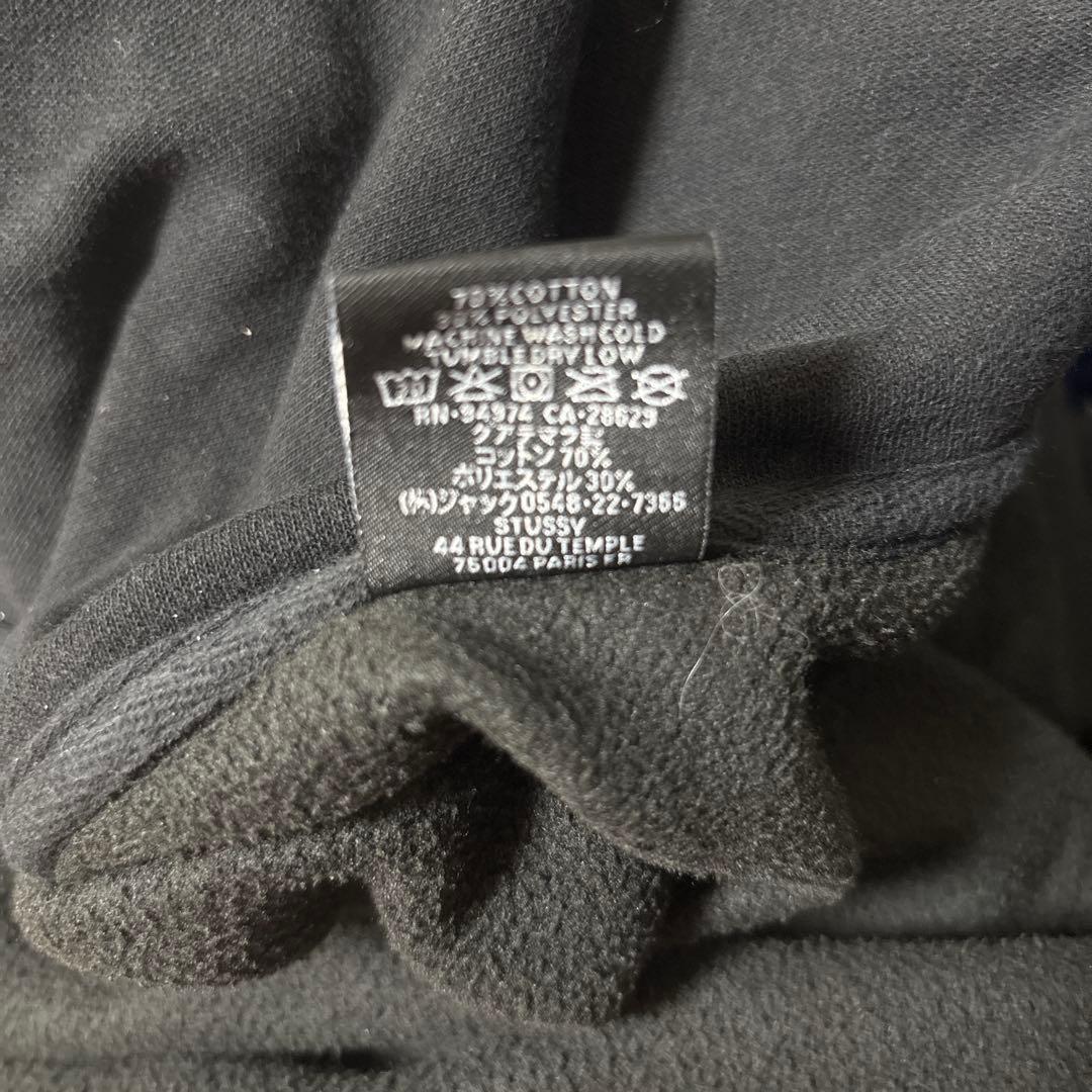 stussyジップパーカー