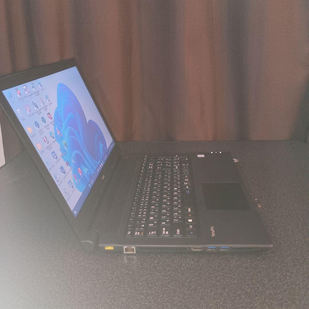 NEC Win11 ノートPC Office2021pro.dvd.wifi搭載