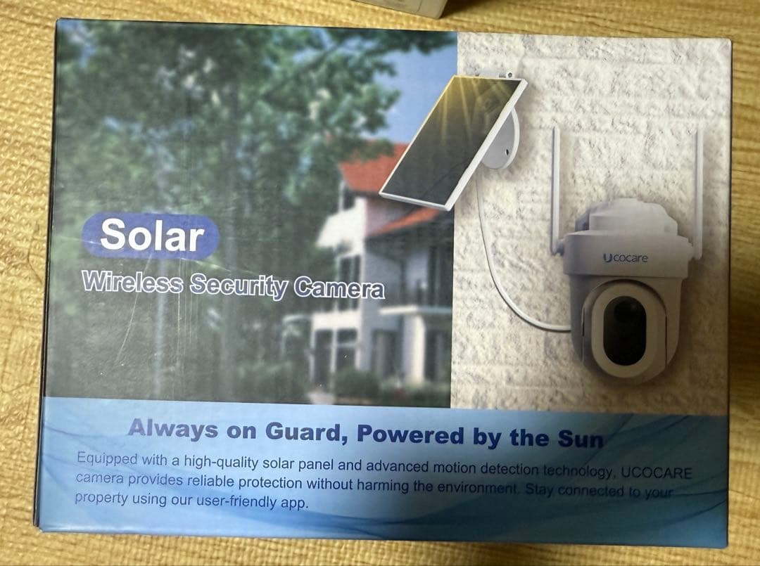 防犯カメラ Udocare Solar Wireless Security Camera