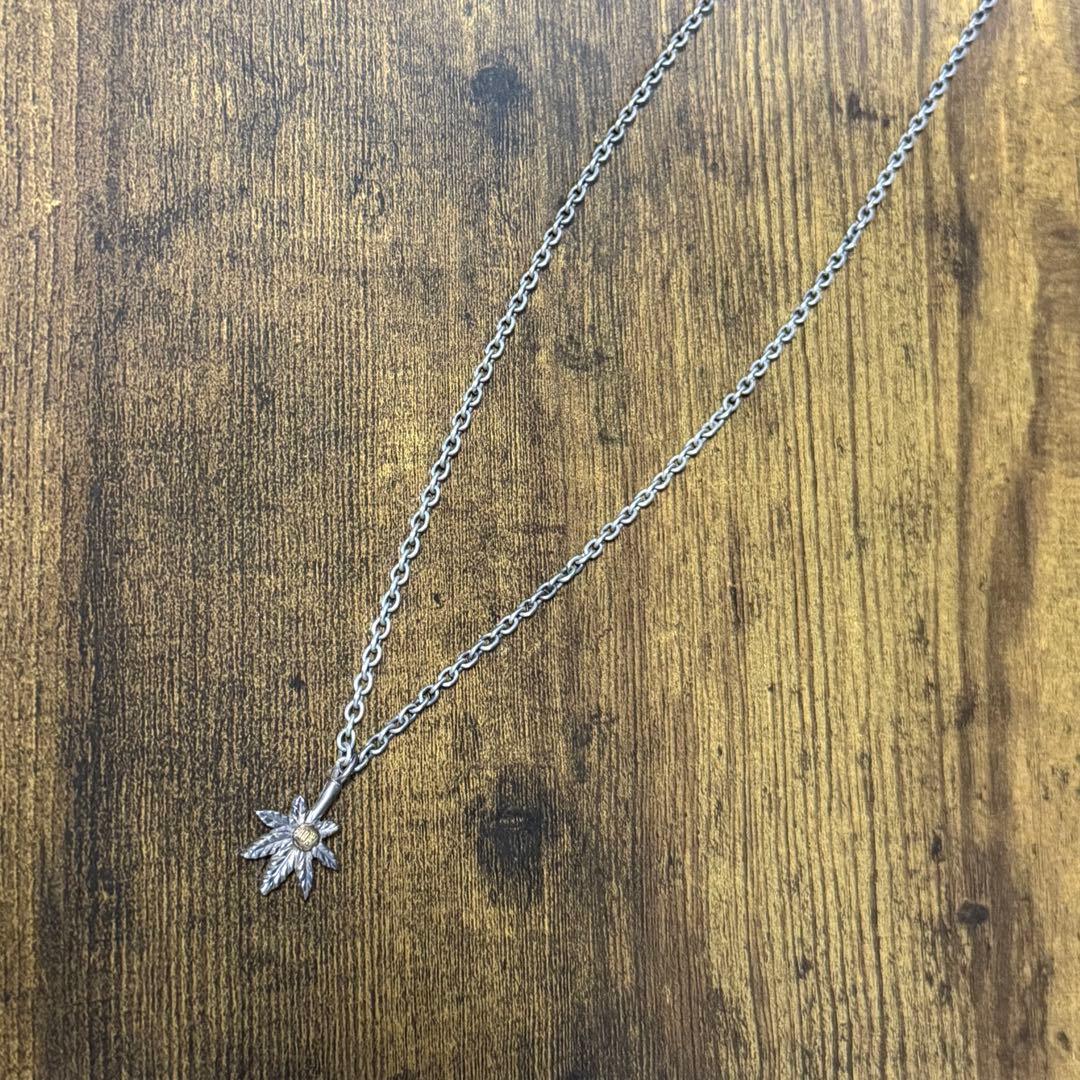 GANJA NECKLACE K18 マリファナ シルバー925 ネックレス