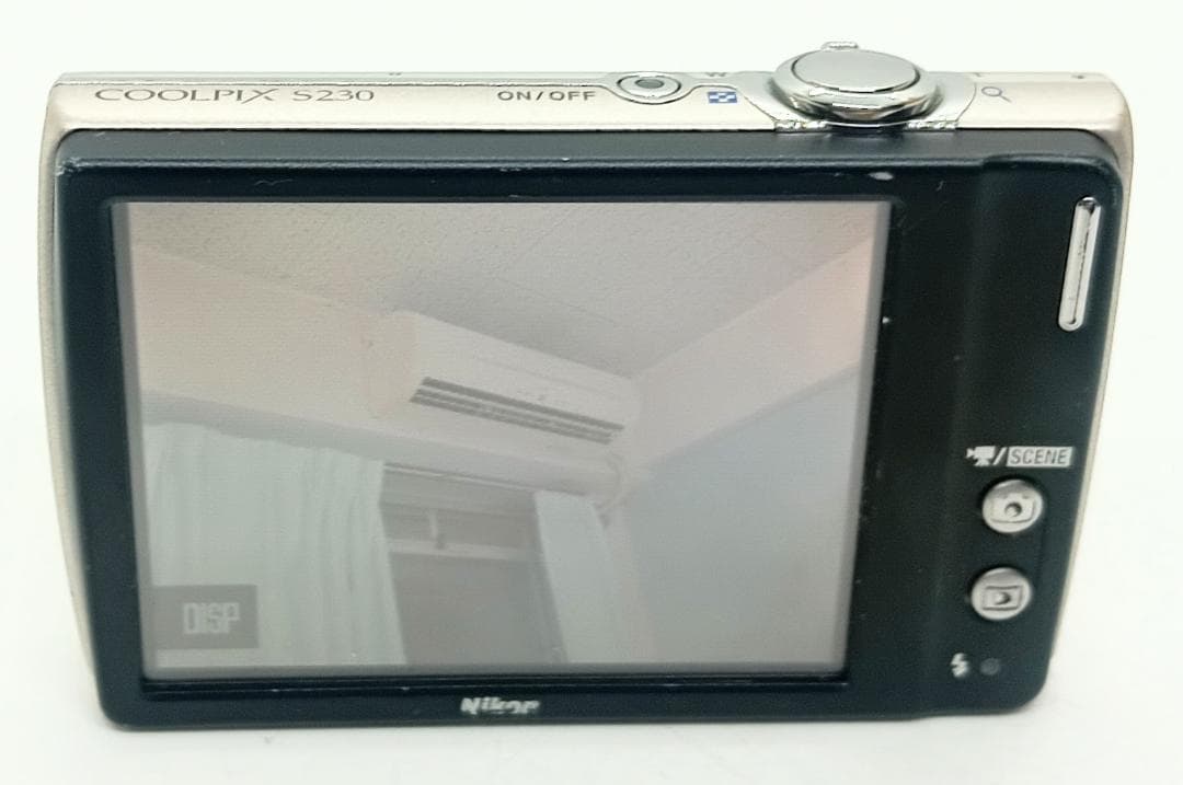Nikon COOLPIX S230 デジタルカメラ Silver 充電器付き
