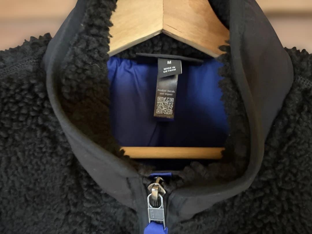 【2025年新作】パタゴニア レトロx ベスト ブラック