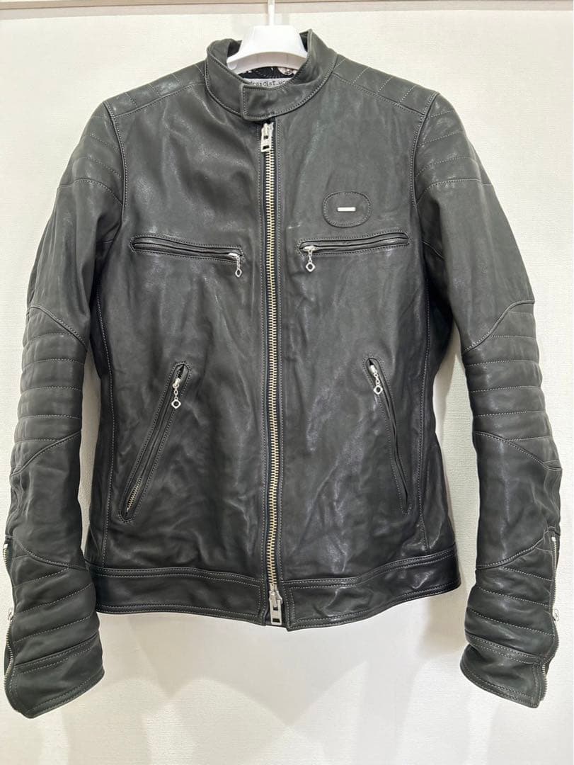 フランシストモークス　シングル　ホースハイド　ライダース サイズ4