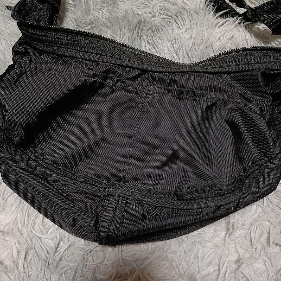 ポーター ハーフムーン ショルダーバッグ PORTER 黒 三日月