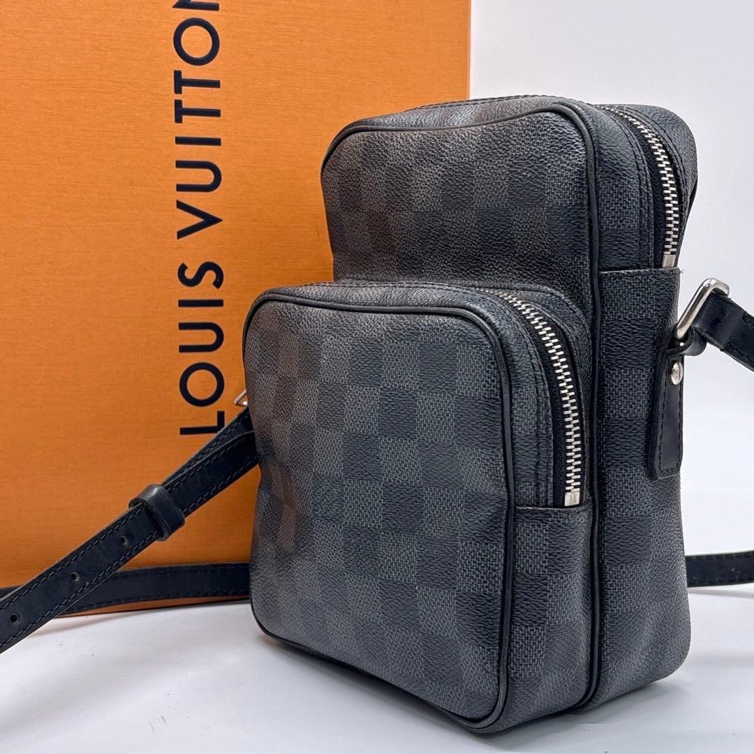 ルイヴィトン アマゾン ダミエグラフィット ショルダーバッグ レム