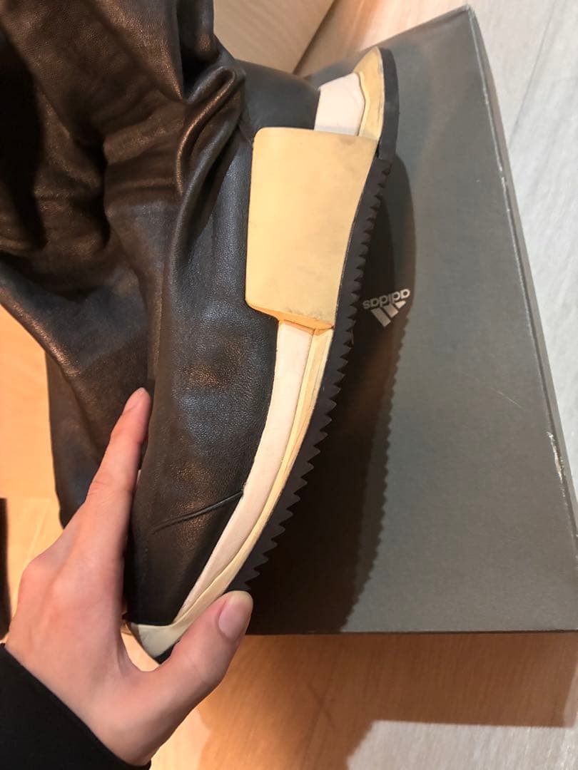 靴 rick owens adidas runner boots