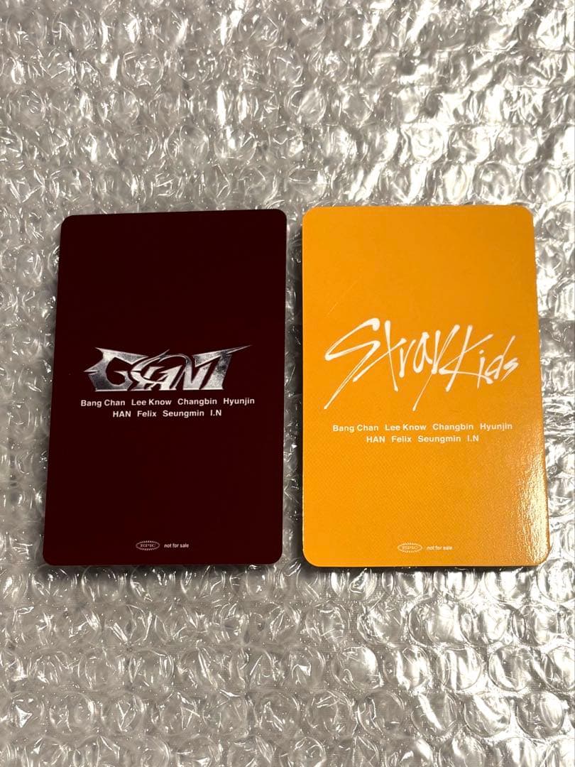 StrayKids スキズ ユニットトレカ 味噌 リノ ハン