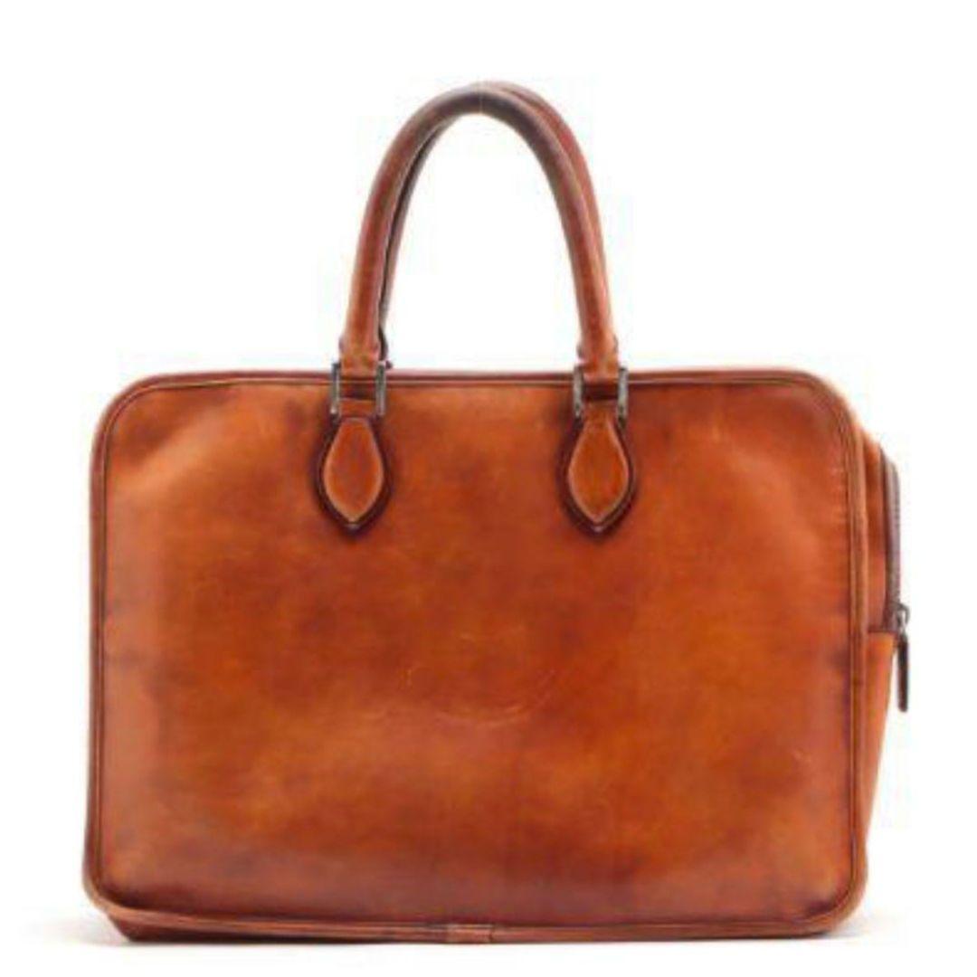 d*7様 【名品】ベルルッティ Berluti アンジュール レザー ビジネスバ