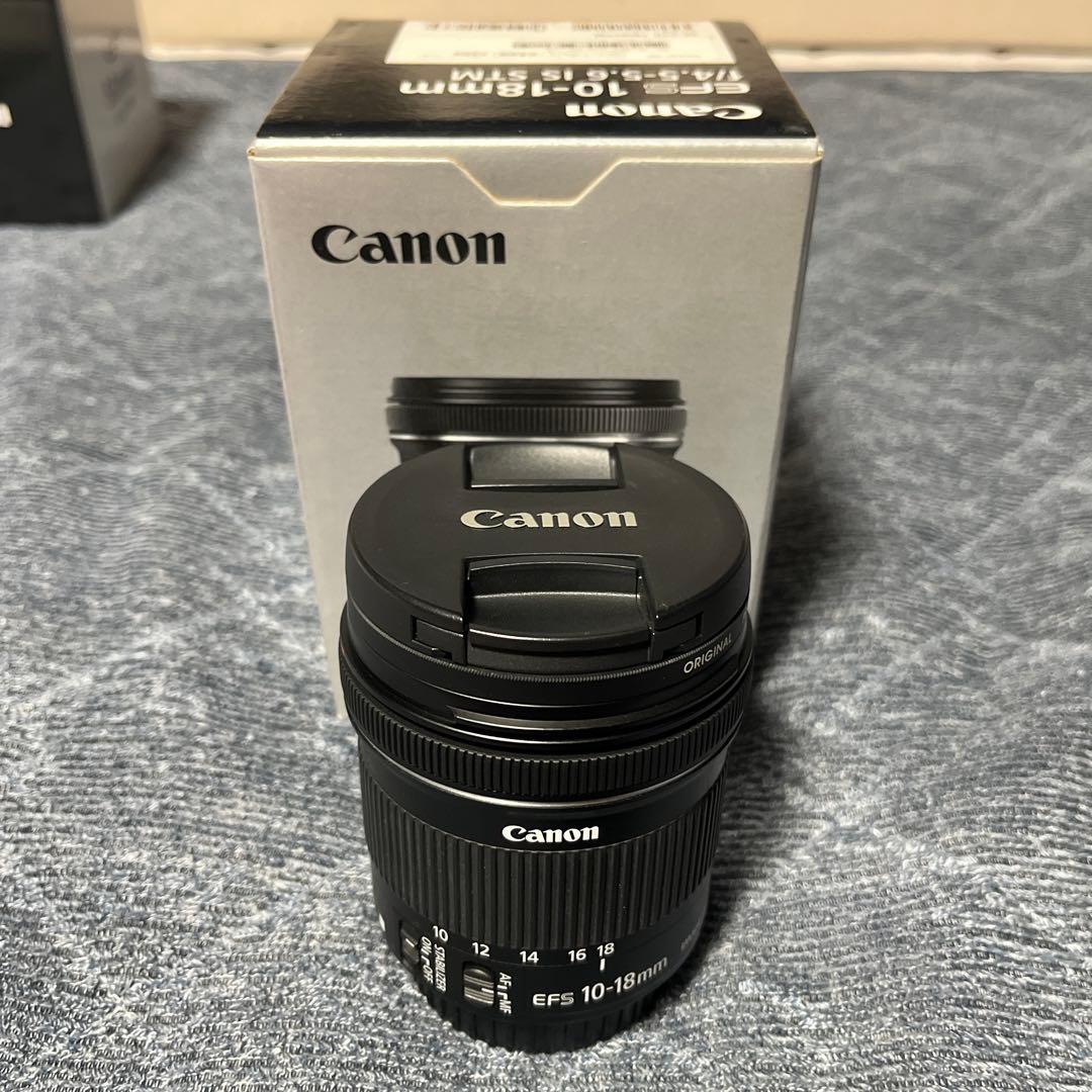 Canon EFS 10-18mm f4.5-5.6 IS STMレンズ