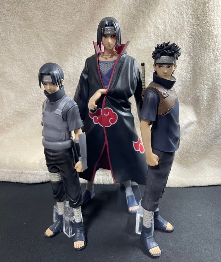 ナルト一番くじA賞イタチ＆B 賞シスイ＆Grandistaイタチ