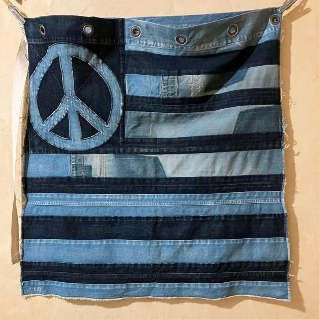 キャピタル KAPITAL　HIPPIE FRAG DENIM APRON