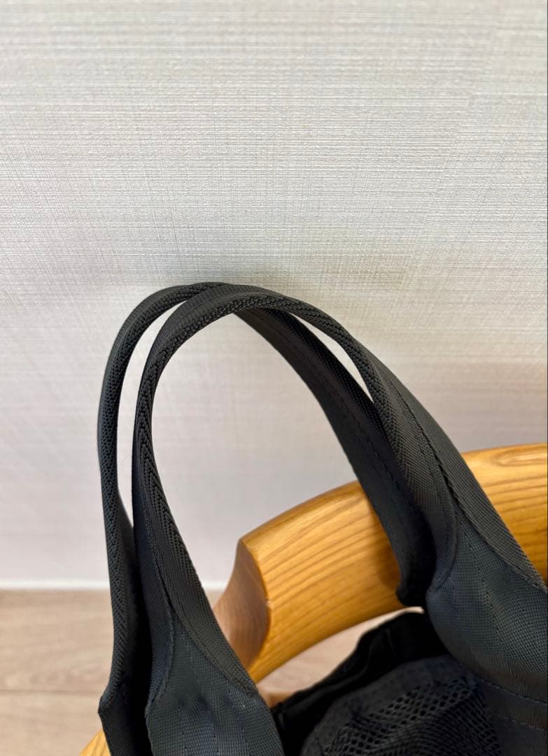 【希少・極美品】BRIEFING メッシュトート　USA ブラック