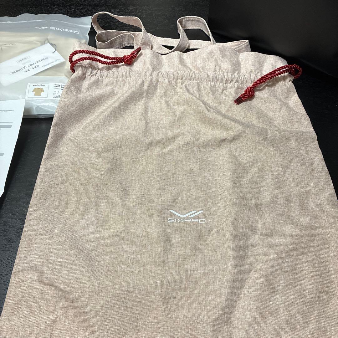 SIXPAD Sleep Top (Short Sleeve) L ベージュ