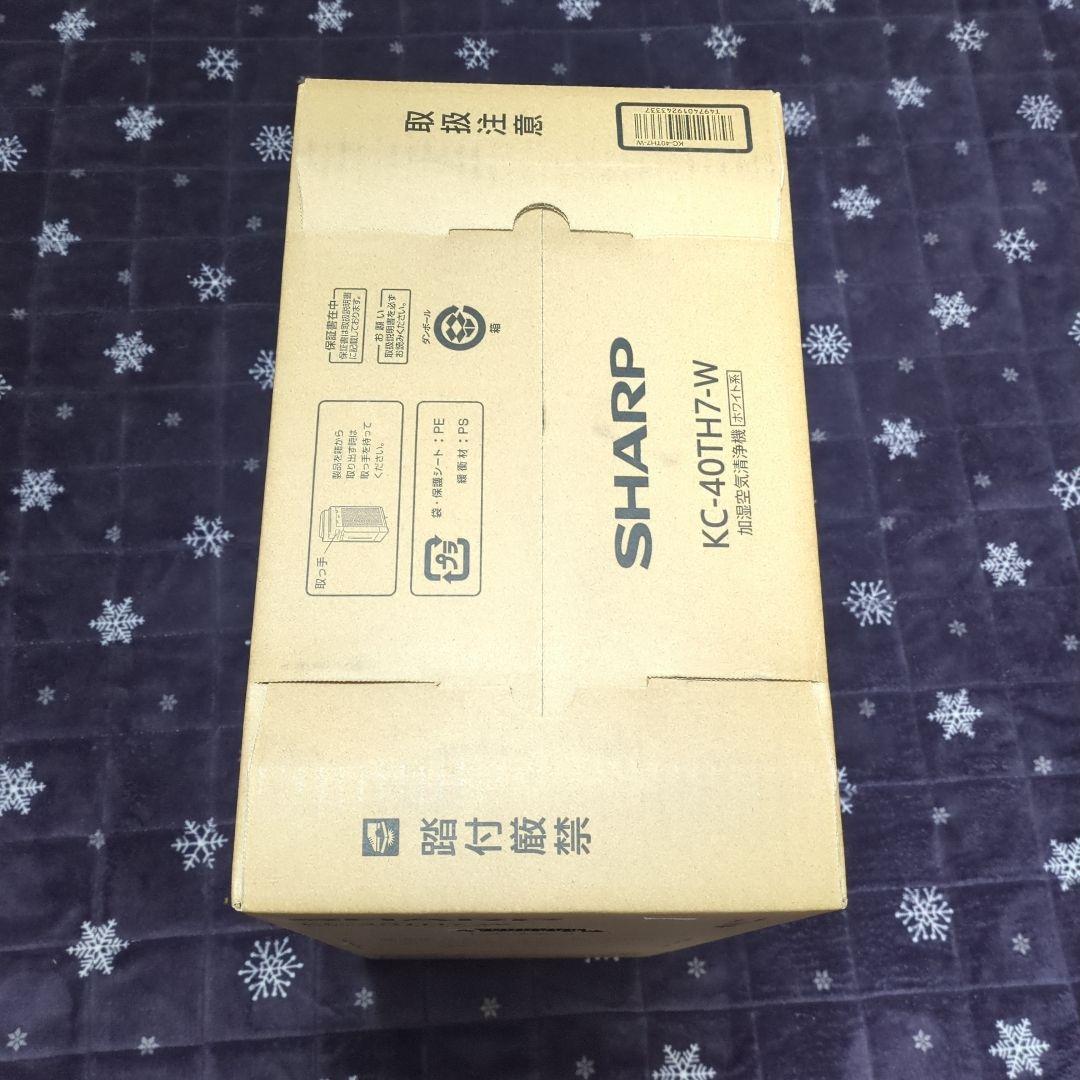 最安値【早い者勝ち】SHARP KC-40TH7-W 空気清浄機