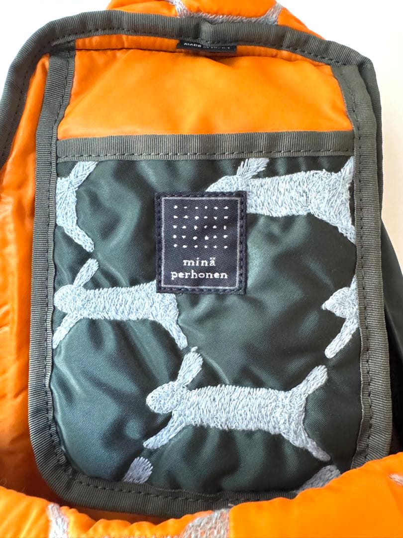 ミナペルホネン　PORTER リュック　runrunrun 美品　バッグ