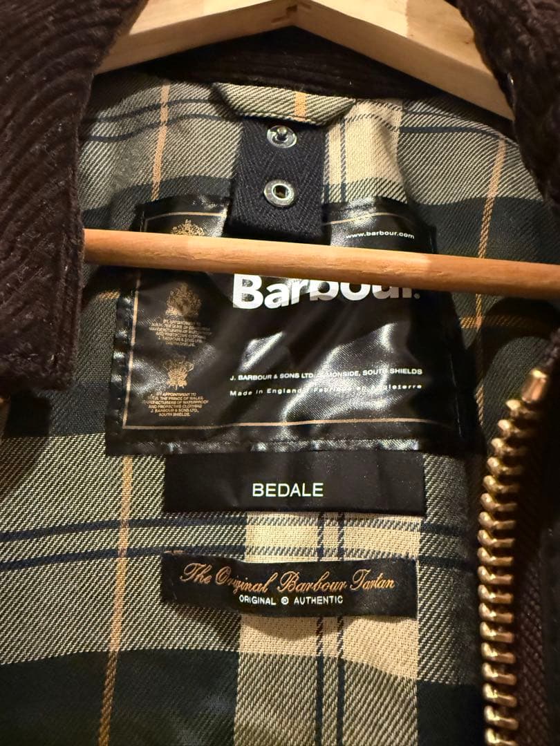 Barbour BEDALE セージグリーン