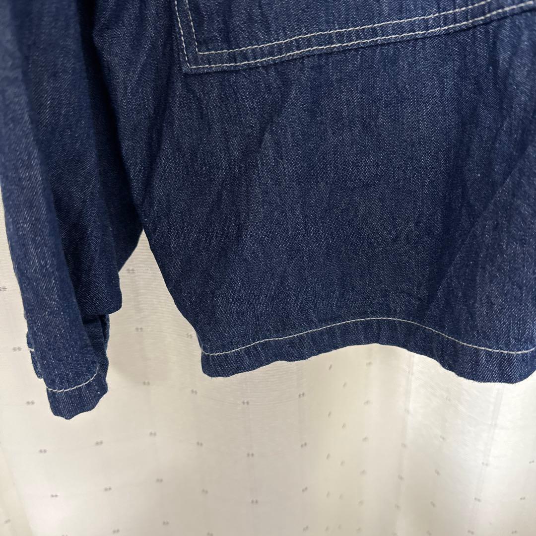 た*）様 かぐれ デニムプルオーバーシャツ