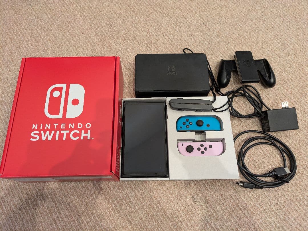 【美品】Nintendo Switch 有機ELモデル 64GB