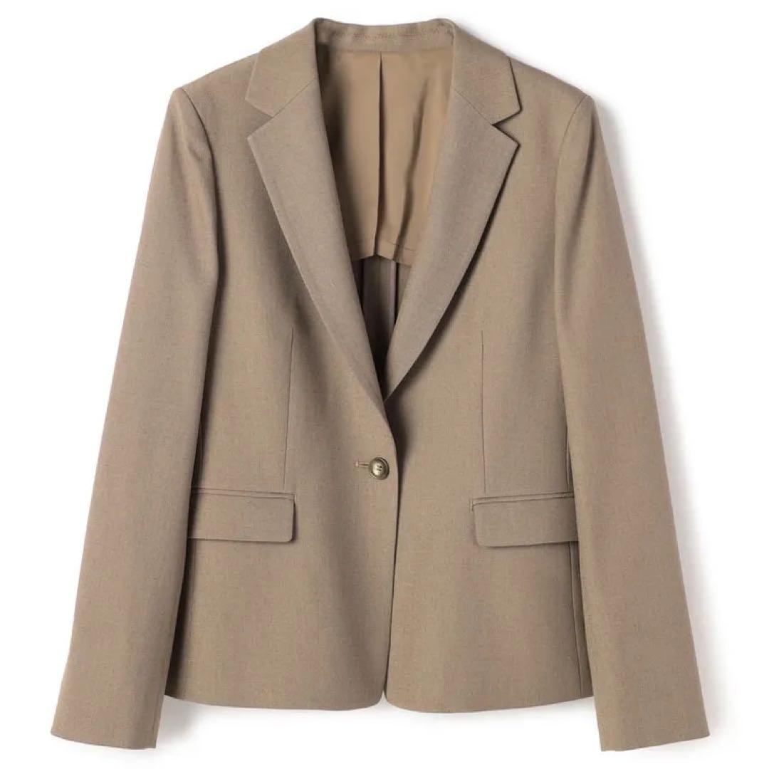 AOKI ブラウン ベージュ スーツ セットアップ　LES MUES