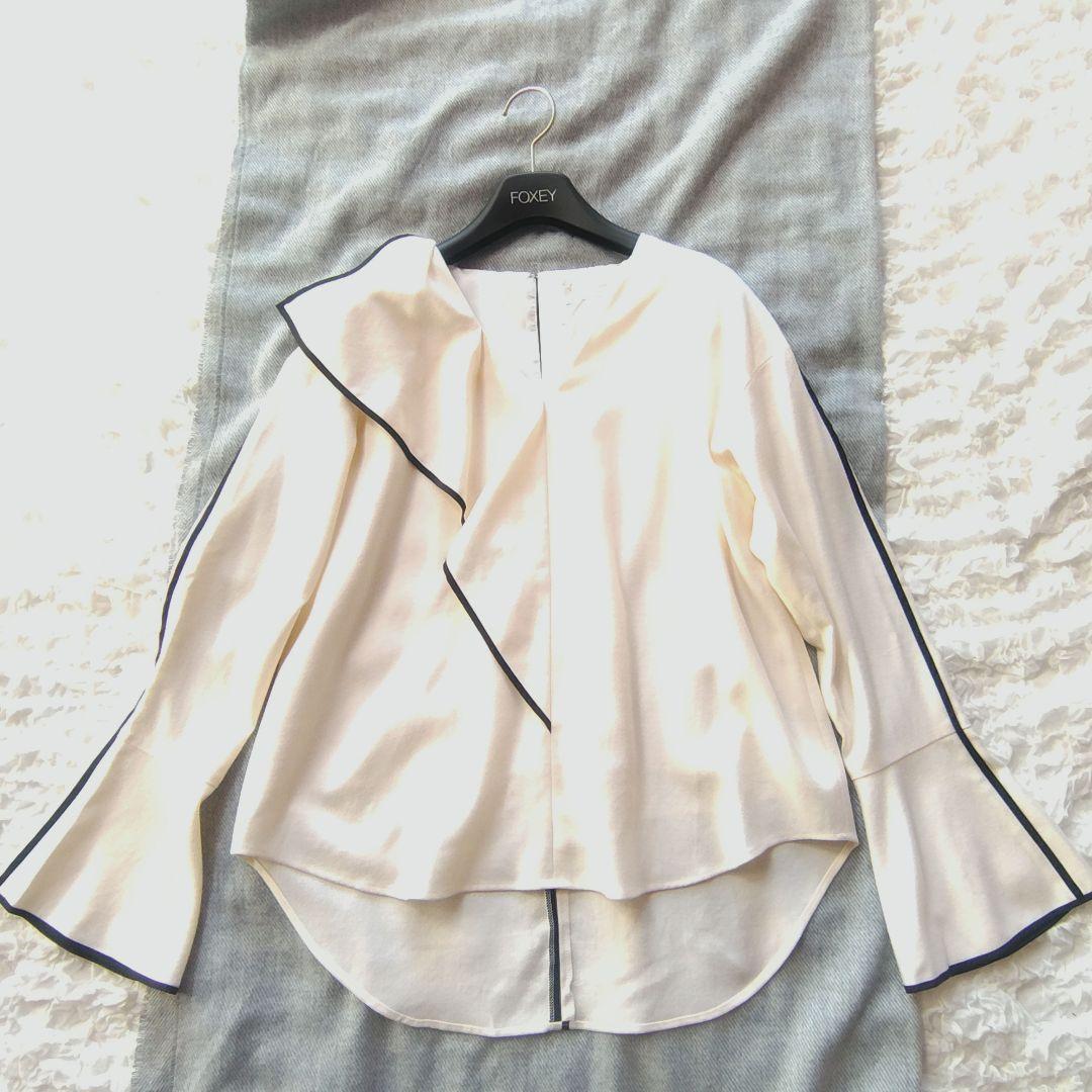 MKM様　グレースコンチネンタル　ウールパイピングブラウス　36サイズ