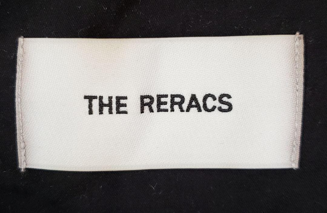 RERACS 着脱可能フード付き ロングモッズコート ブラック 日本製 YKK