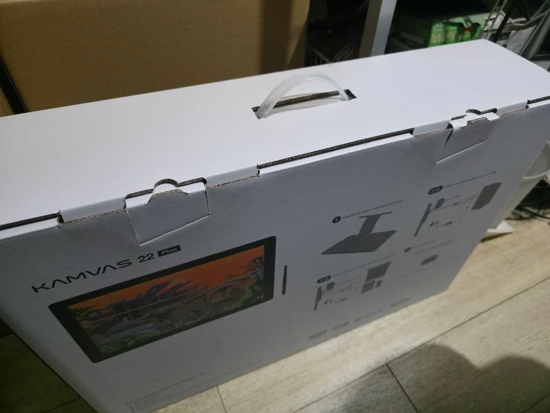 HUION kanvas 22plus 液晶ペンタブレット 本体