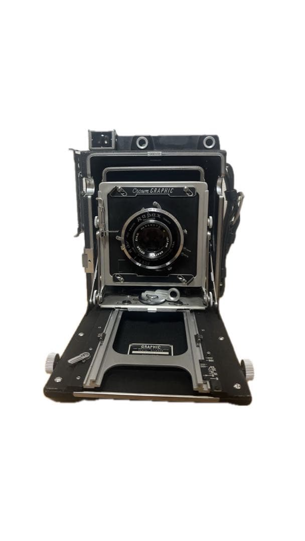 【作例あり】 Crown Graphic 4×5 レンズやその他セット　大判