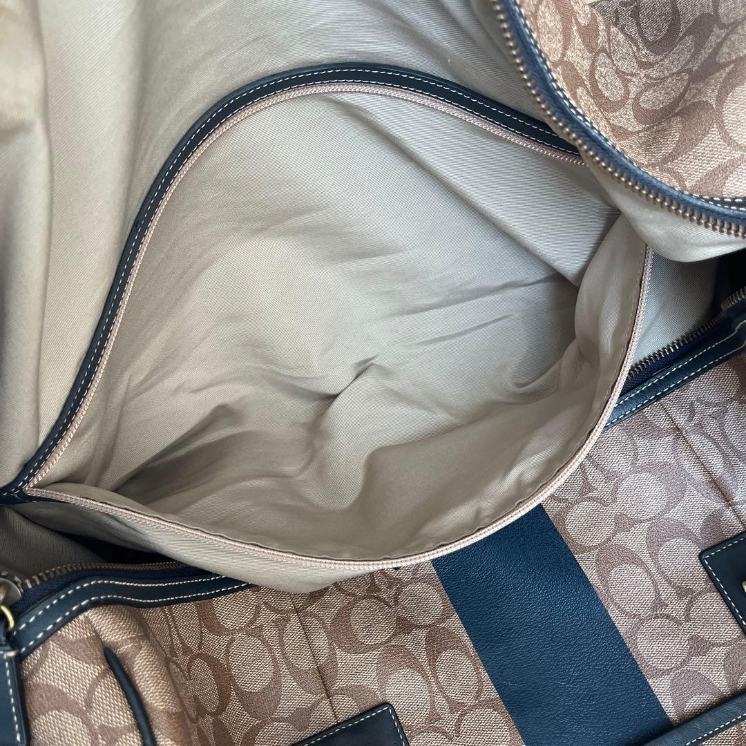 Coach ボストンバッグ モノグラム柄