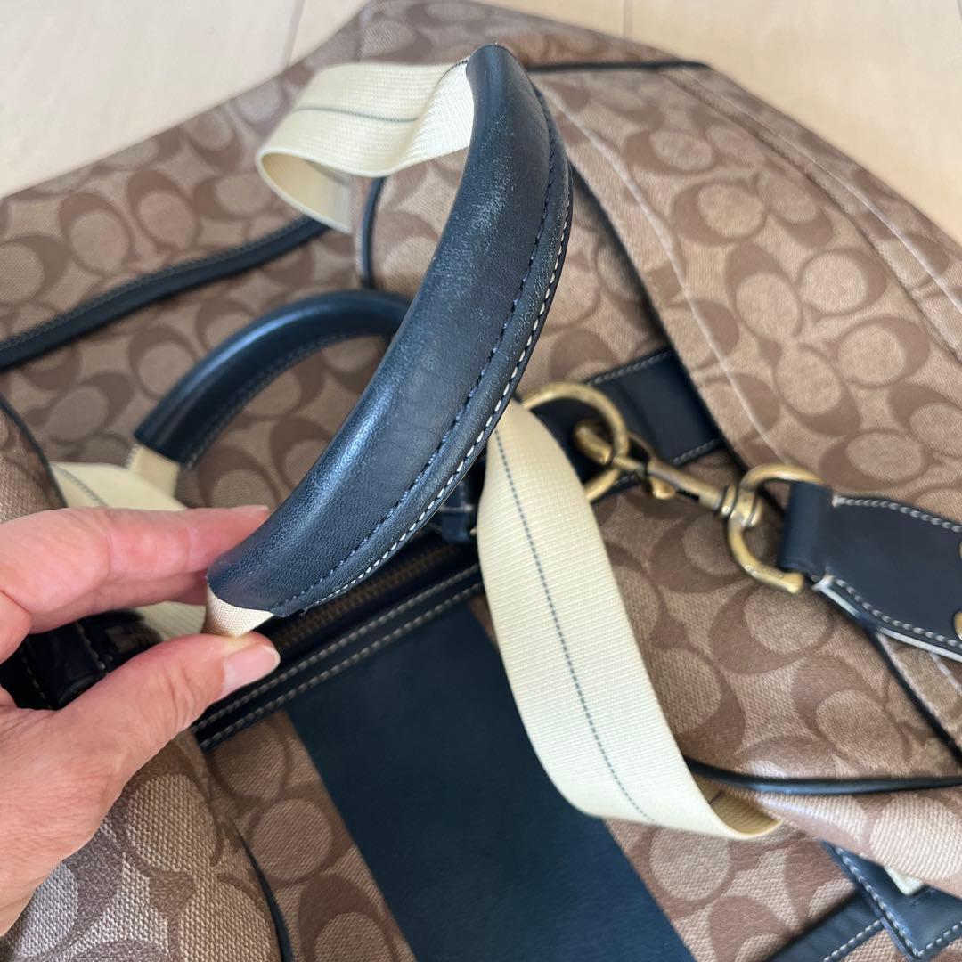 Coach ボストンバッグ モノグラム柄