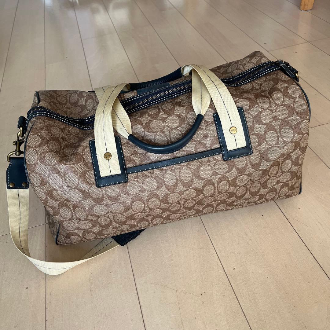 Coach ボストンバッグ モノグラム柄