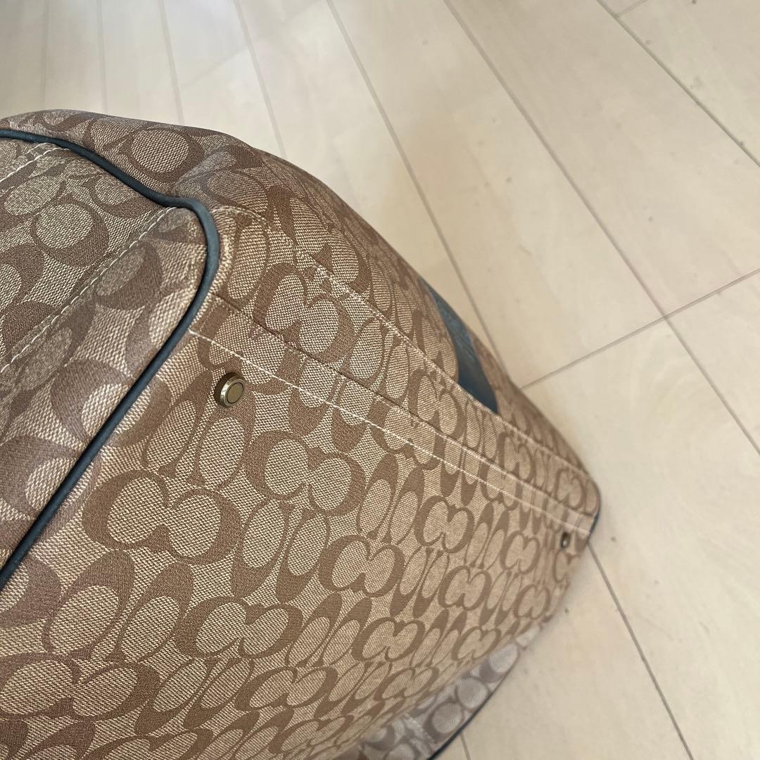 Coach ボストンバッグ モノグラム柄