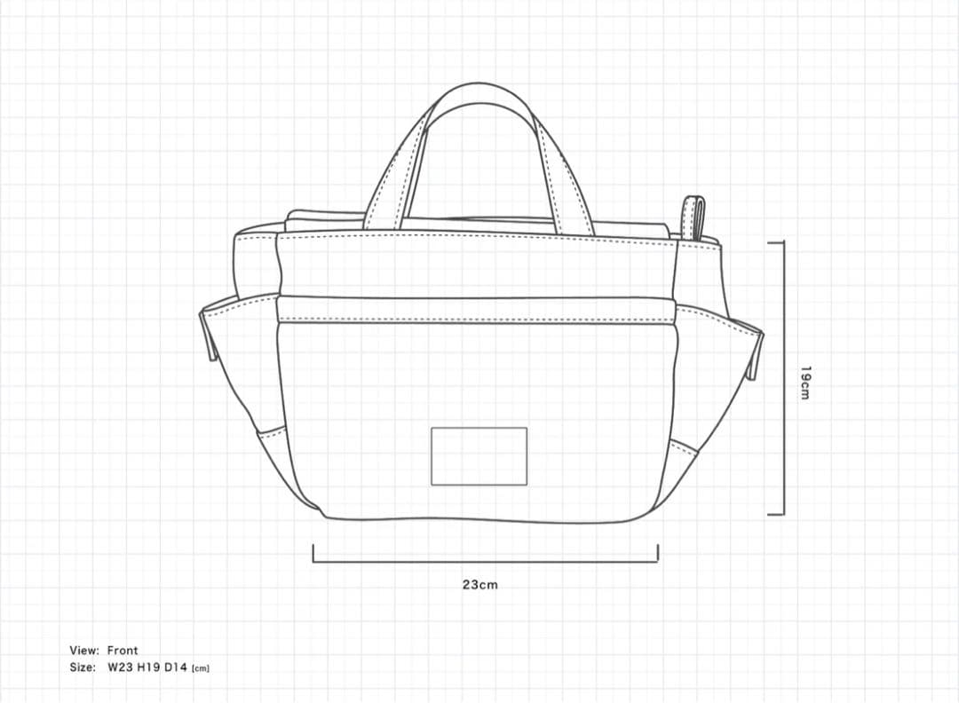 新品未使用　アニアリ　aniary ミニトートバッグ　　メンズ　レディース