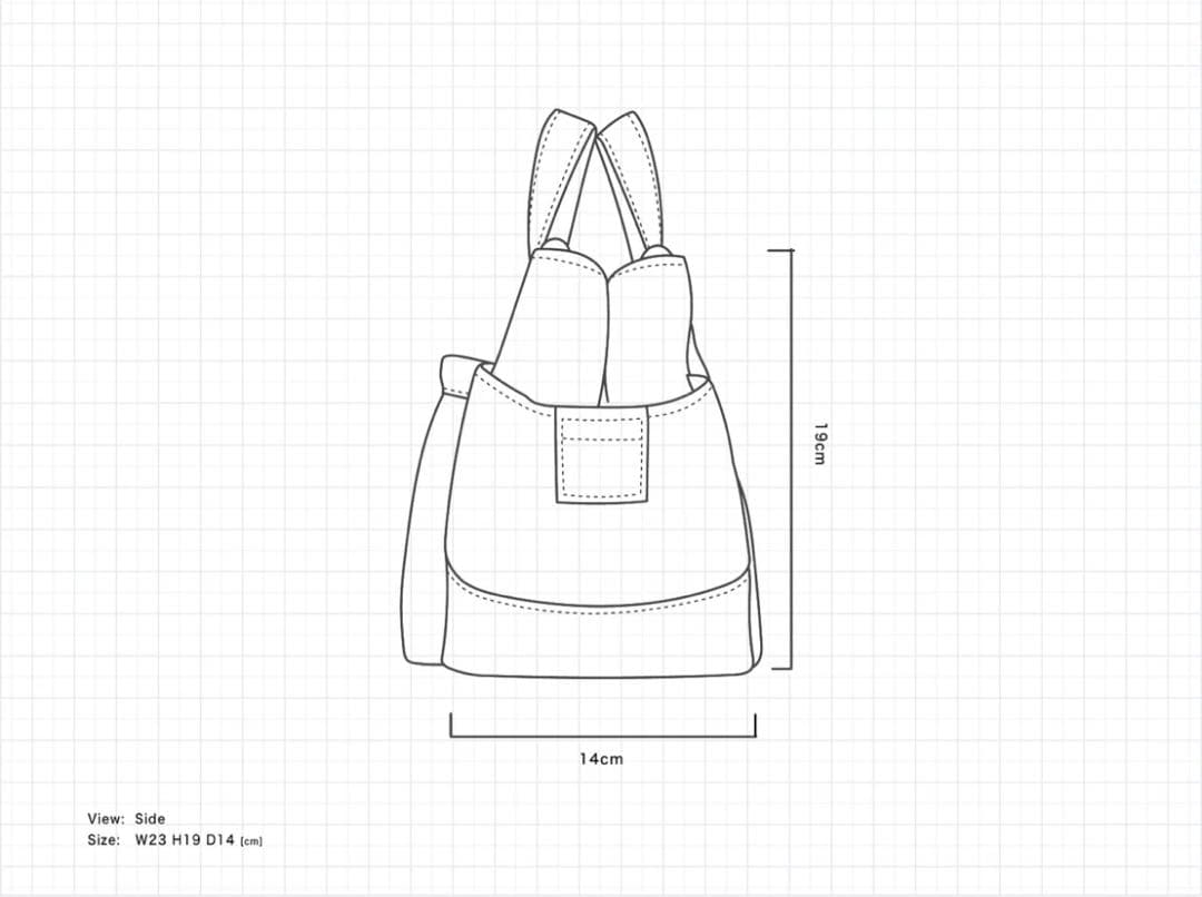新品未使用　アニアリ　aniary ミニトートバッグ　　メンズ　レディース