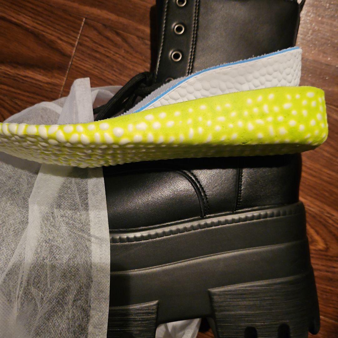 コスプレ 男装 厚底 ブーツ 黒 ブラック シークレットブーツ タオバオ 淘宝網