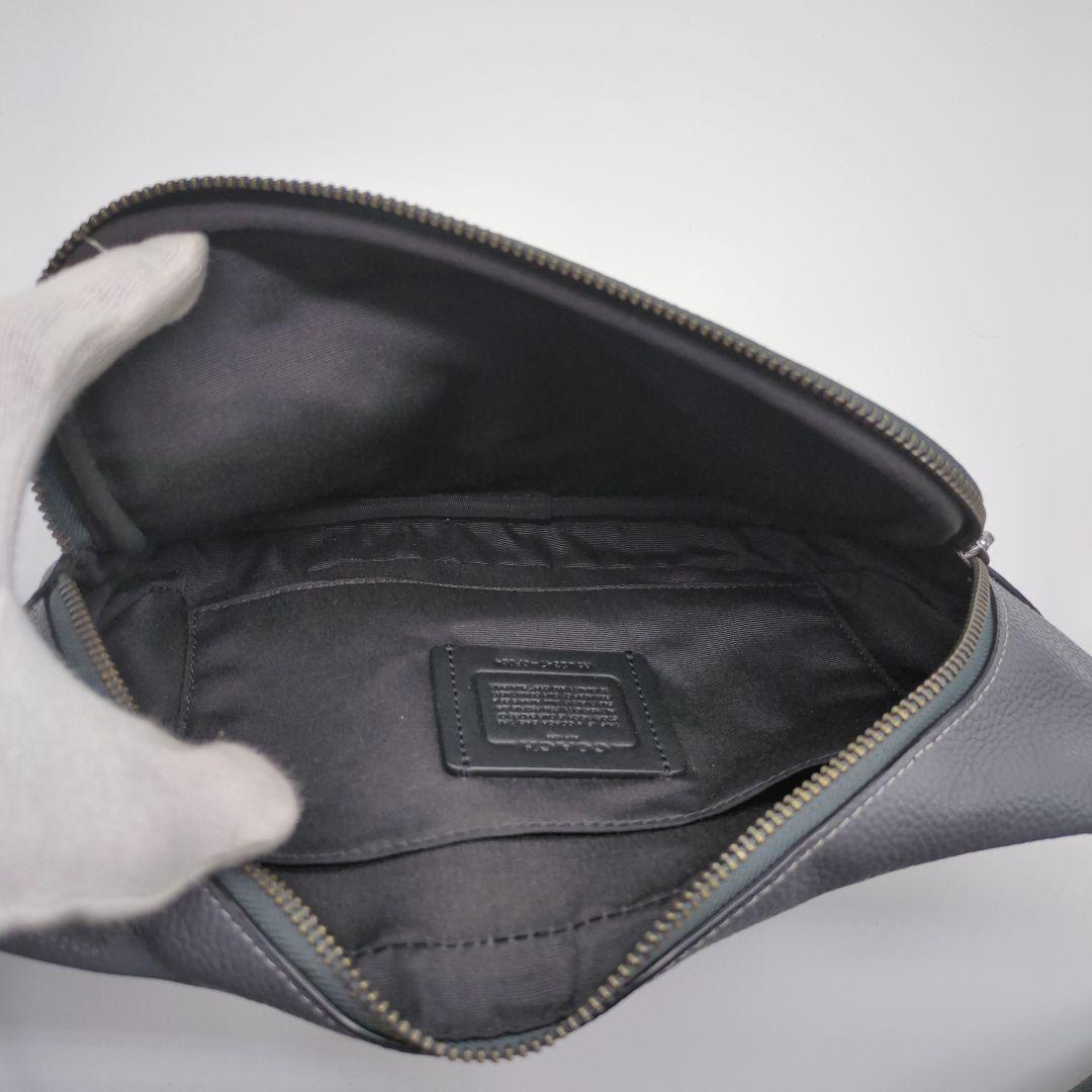 【希少カモデル・美品】コーチ☆カメラバッグ スエード×レザー ミニポーチ付