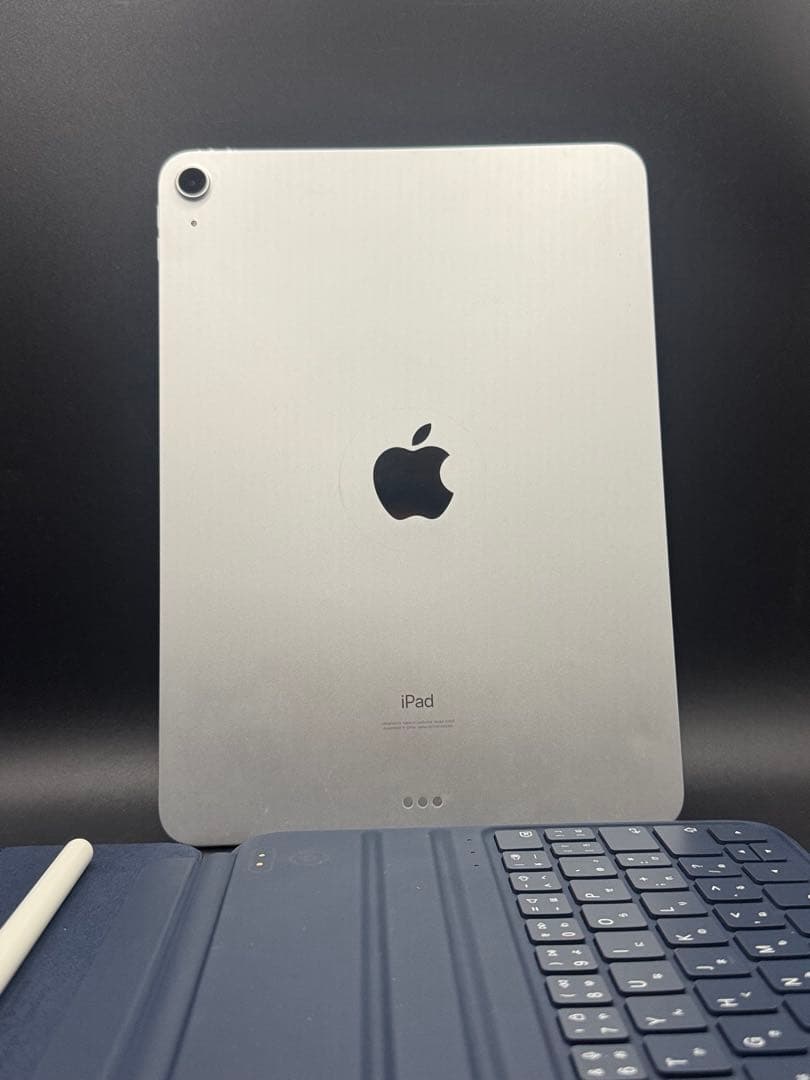 美品100%256GB画面きれいipadAir4キーボードスタイラスペンペーパー