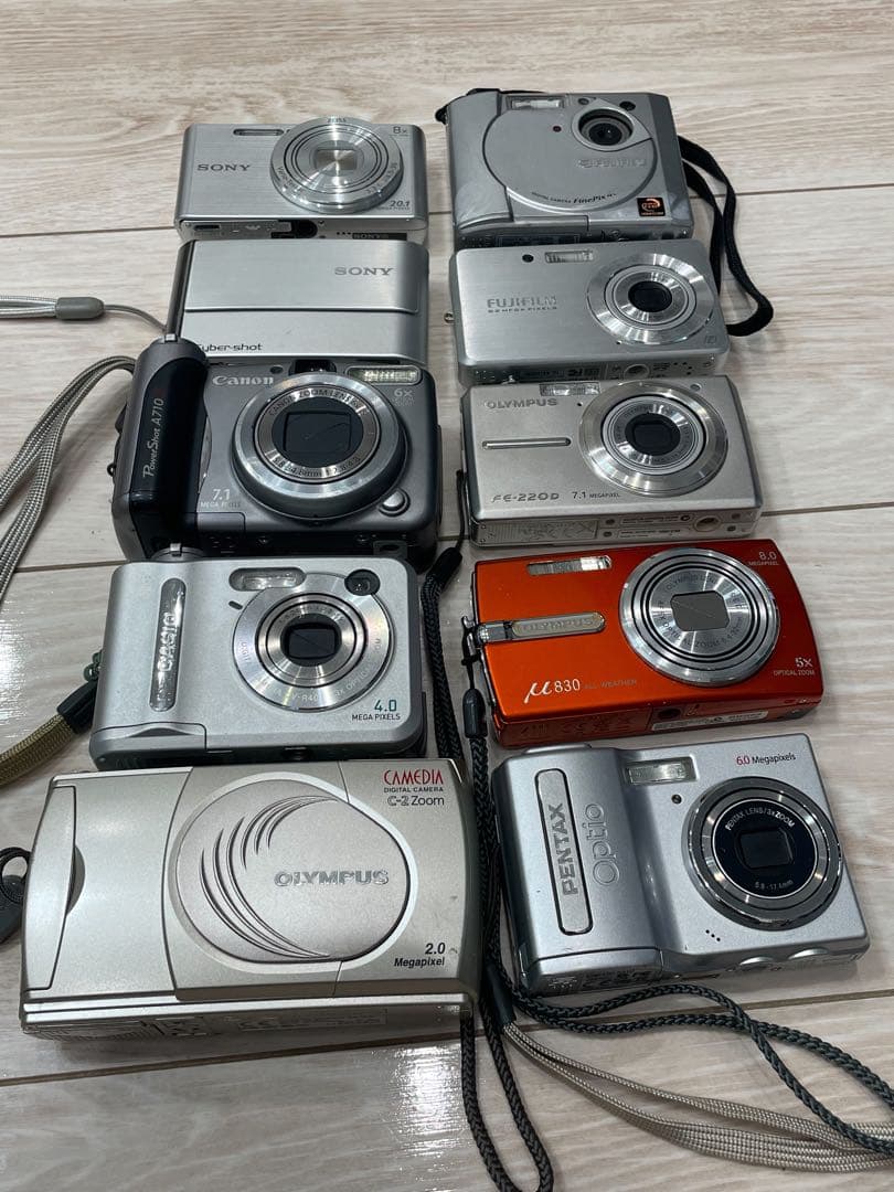 デジカメ　10個セット　ジャンク